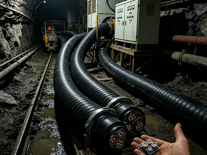 I cavi minerari per carichi pesanti garantiscono sicurezza e stabilità per operazioni minerarie intelligenti e di ingegneria sotterranea