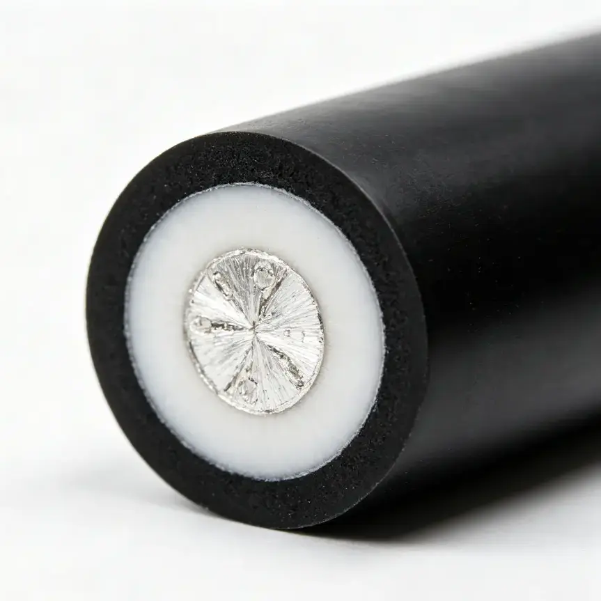 Filo tondo isolato in PVC di alluminio